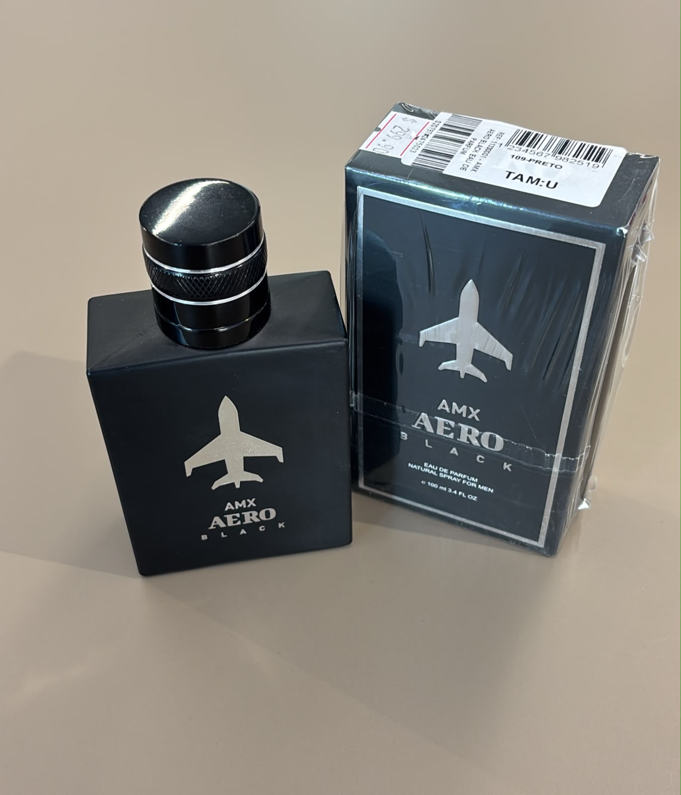 PERFUME AMX AERO BLACK EAU DE PARFUM